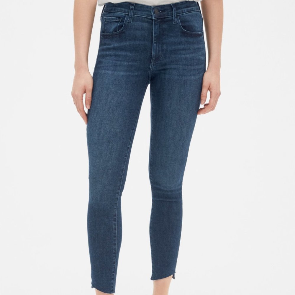 Gap Dark Blue Ankle Jeggings